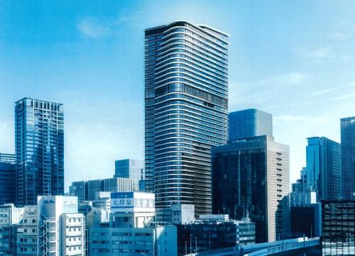 Exterior of Brillia Tower 堂島